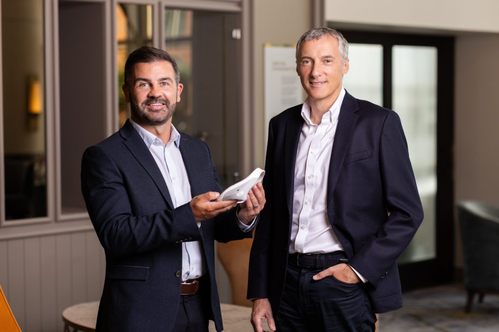 Dr Jason McKeown and Brian Cummings